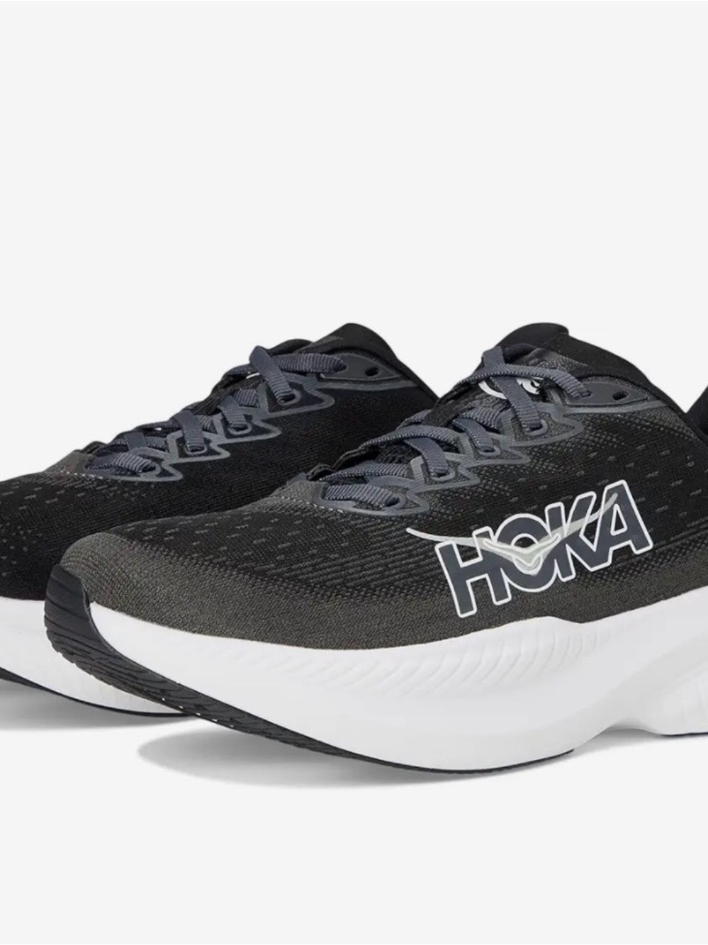 Hoka One One 🔥 Mach 6 Black White Shoes 1147790 BWHT Men’s 9.5 10 10.5 11 12